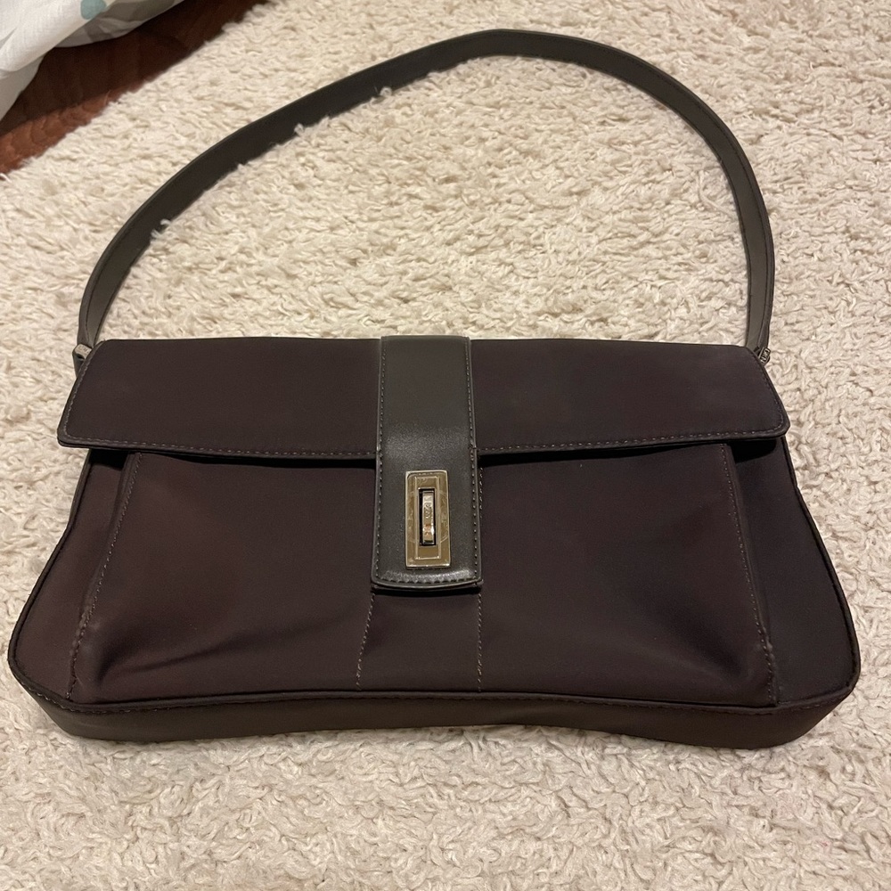 City DKNY Brown Shoulder Bag